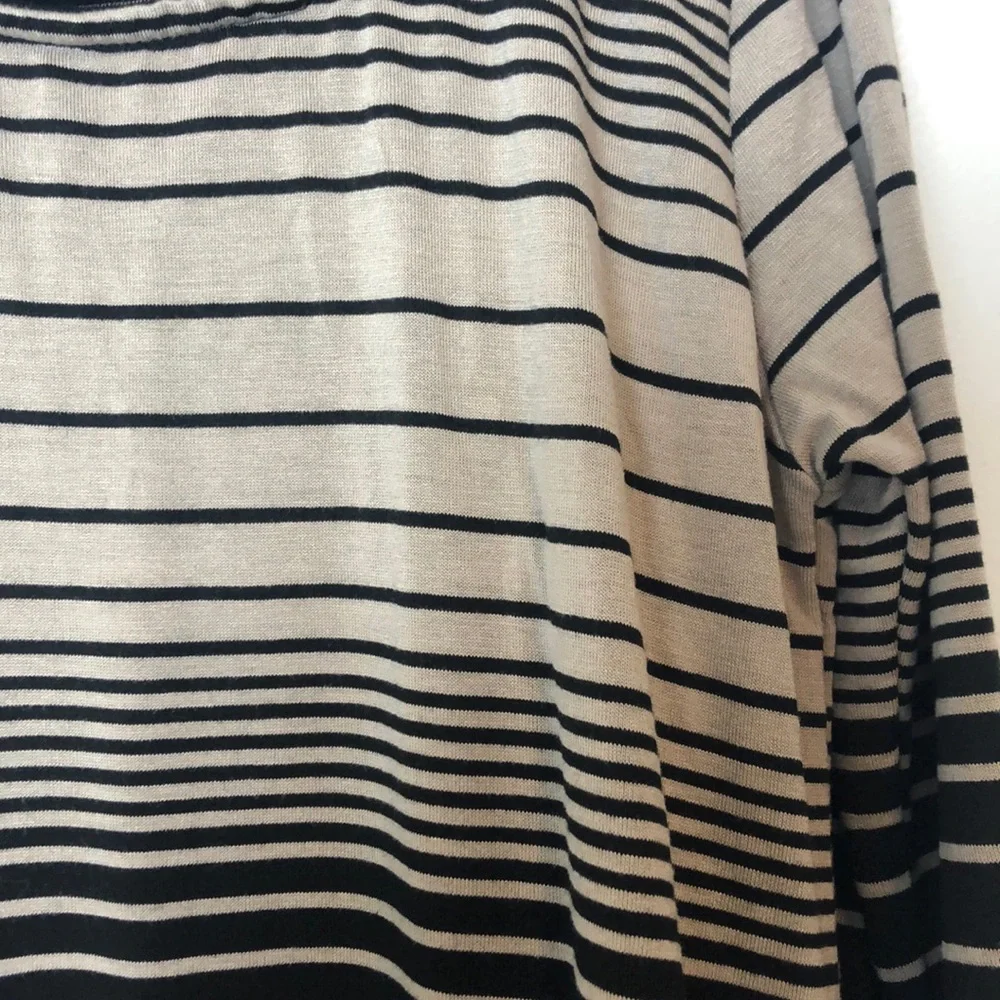 Area code 407 l NWOT Black Stripe Dress
